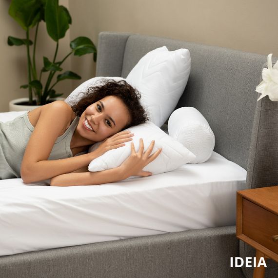 Подушка NORDIC COMFORT+ IDEIA 40х60 см з блискавкою біла (8-34693*001) | Зображення 1