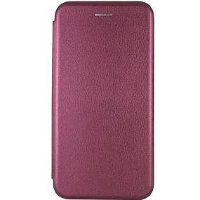 Шкіряний чохол-книжка Classy для Realme C85 Pro Бордовий