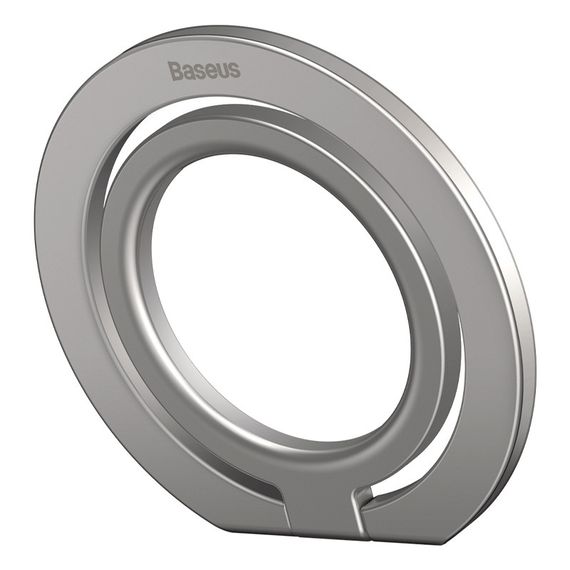 Тримач для телефону Baseus Halo Series Foldable Metal Ring (Single ring) (SUCH00001) Silver | Зображення 1
