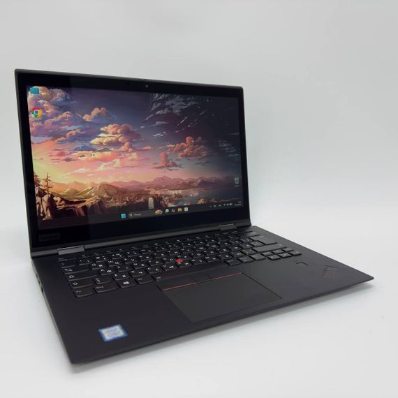 Ноутбук Lenovo ThinkPad X1 YOGA / 14" (1920x1080) IPS / Intel Core i7-8550U (4 (8) ядра по 1.8 - 4.0 GHz) / 8 GB DDR4 / 256 GB SSD / Intel UHD Graphics 620 / WebCam б/у | Зображення 1
