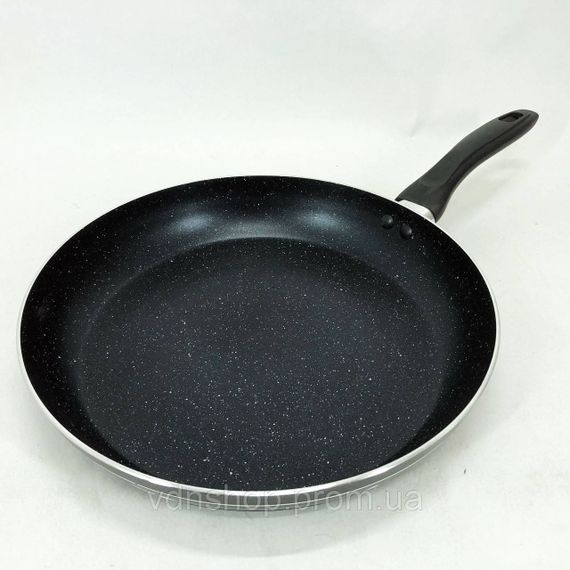 Легкая сковорода для домашней кухни UNIQUE UN-5156 28 см, Сковорода с алюминиевым корпусом KF-75