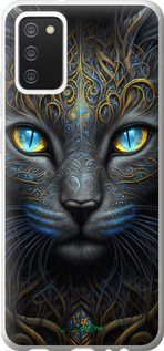 Чохол на Samsung Galaxy A02s A025F Кішка "5548u-2203-2448"