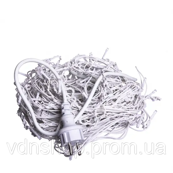 Уличная гирлянда Бахрома 12 м 200 LED белый провод Мультиколор 12MWML | Зображення 3