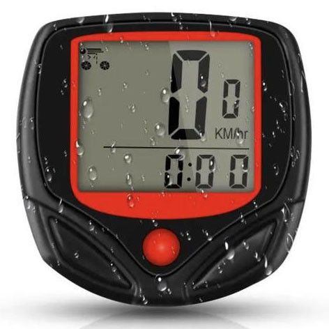 Велокомпьютер SunDING SD-548B одометр спидометр 15 функций FK-39 | Зображення 1