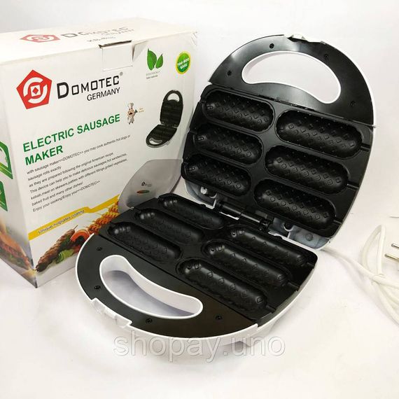Бытовая вафельница Domotec, Мини вафельница, Качественная вафельница для вафель Мощная ES-91 | Зображення 6