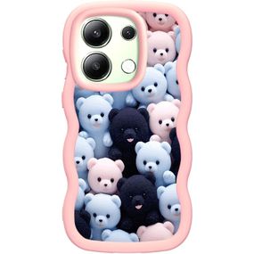 Чехол TPU Cloudy Pictures для Xiaomi Redmi Note 13 Pro 4G / Poco M6 Pro 4G Bears
