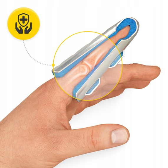 Фіксатор (бандаж) для пальця руки 4FIZJO MED 1 шт Size L (P-5905973407410) | Зображення 4