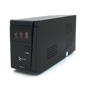 ИБП с правильной синусоидой RITAR RTSW-600NL12 LED (360Вт), 12В, под внешний АКБ, Q4 (320*132*210) 4, 2 кг (236*85*130)