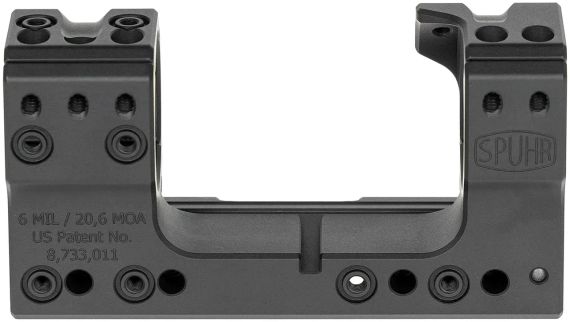 Моноблок Spuhr SP-4602C. d-34 мм. High. 6 MIL/20.6 MOA. Picatinny | Зображення 3