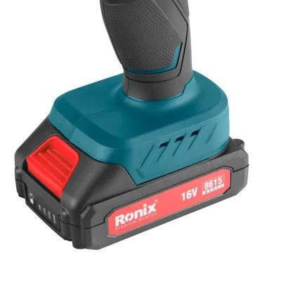 Шуруповерт Ronix аккумуляторный 16В, 1.5Ah x 2 (8615) | Зображення 6