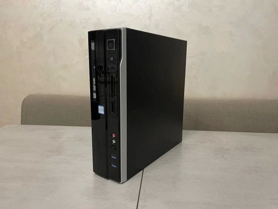 Комп'ютер Digitec Trivium SFF / Intel Core i3-6100 (2 (4) ядра по 3.7 GHz) / 16 GB DDR4 / 256 GB SSD M.2 / Intel HD Graphics 530 / DVD-RW / Card Reader б/в | Зображення 3