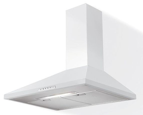 Витяжка Faber купольна, 90см, 718м3г, Value Pb W A90, білий (320.0557.542)