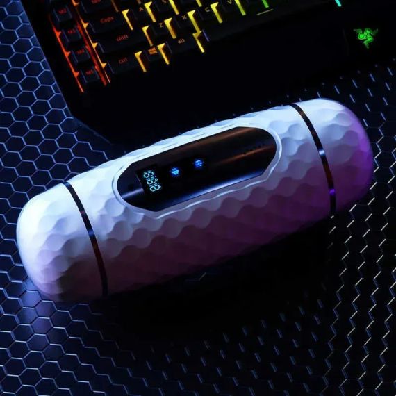 Зручний чоловічий масажатор 2 в 1 з подвійною головкою | Зображення 2