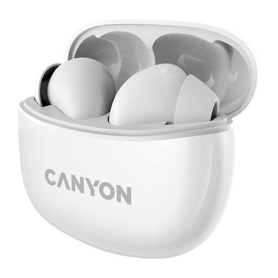 Навушники Canyon TWS-5 White (CNS-TWS5W) | Зображення 1
