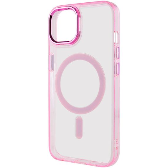 Чохол TPU Iris with MagSafe для Apple iPhone 12 Pro Max (6.7") Рожевий | Зображення 2