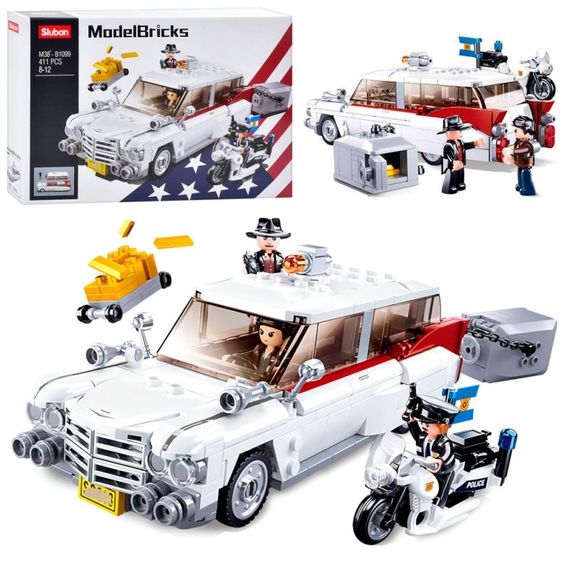 Конструктор ігровий Sluban Model Bricks M38-B1099 411 деталей