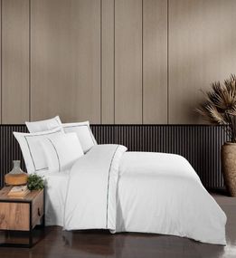 Постільна білизна First Choice V. I. P Satin Moonlight 200 х 220 см Claudio White