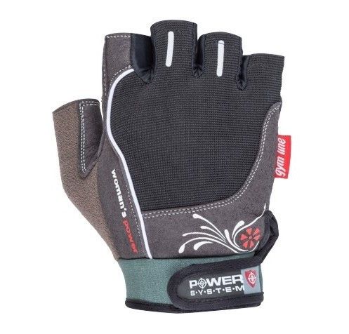 Рукавички для фітнесу Power System PS-2570 Woman’s Power жіночі Black S | Зображення 1