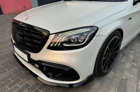 Передний лип-спойлер BRB (2018-2025) для Mercedes S-сlass W222 | Зображення 2