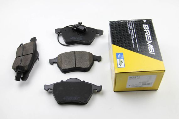 Колодки передні гальмівні Passat B5/Audi A4/A6 00-05, Bremsi (BP3071) | Зображення 2
