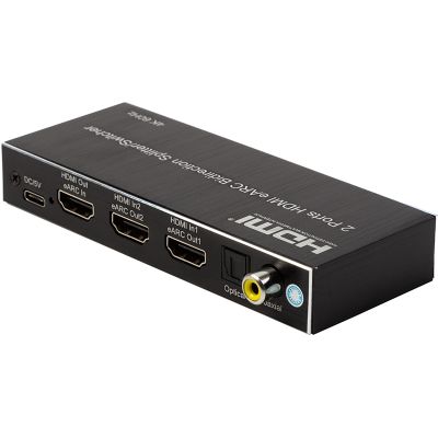 Разветвитель PowerPlant 2 Ports HDMI eARC (CA914906) | Зображення 2