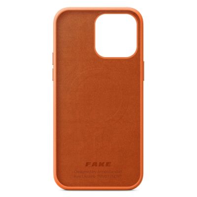 Чехол для мобильного телефона Armorstandart FAKE Leather Case Apple iPhone 14 Pro Max Golden Brown (ARM64463) | Зображення 1