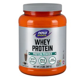 Протеин NOW Foods Whey Protein 907 g /22 servings/ Creamy Chocolate