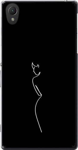 Чехол на Sony Xperia Z2 D6502/D6503 Силуэт1 "4590u-43-17620"