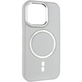 Кожаный чехол SnapCase with MagSafe для Apple iPhone 11 Pro Max (6.5") Grey