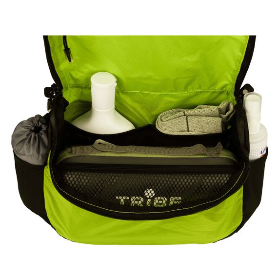 Косметичка Tribe Wash Organizer підвісна, дорожня косметичка-органайзер трайб, для гігієни в похід та подорож, зелена 4л | Зображення 4