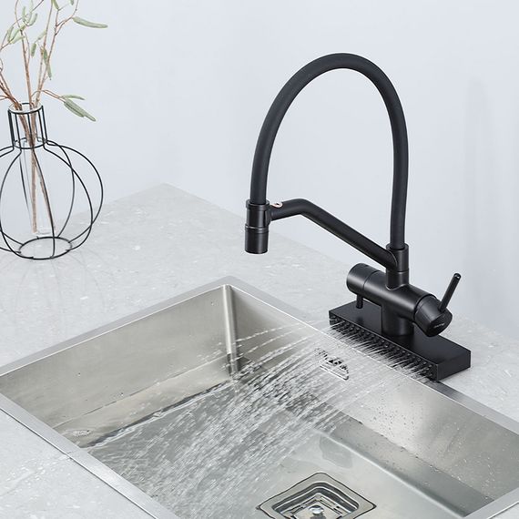 Змішувач для кухні Gappo з водоспадом G4098-6 | Зображення 5