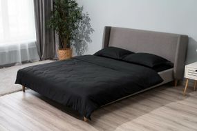 Постільна білизна двоспальна Ardesto Mix MatСh Premium ART2022SL 240х260 см чорна
