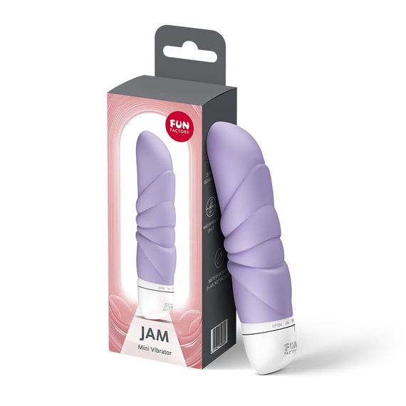 Мінівібратор Fun Factory JAM Purple, підходить для клітора, рельєфний | Зображення 2