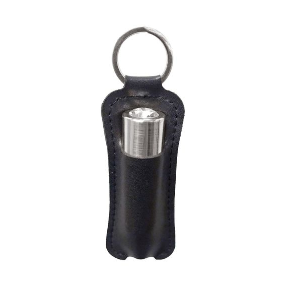 Віброкуля PowerBullet - First-Class Bullet 2.5" with Key Chain Pouch, Silver | Зображення 3