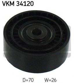 Провідний ролик, полікліновий ремінь FORD MONDEO IV (BA7) 2.2 TDCi 2010 - 2015 (Вир-во SKF) SKF VKM34120 на LAND ROVER LR2 (FA_)