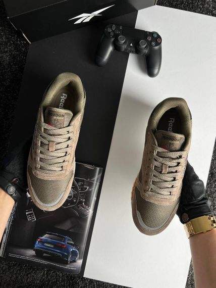 Чоловічі кросівки R-eebok Classic New Sand White 42 - 26,5 см | Зображення 5