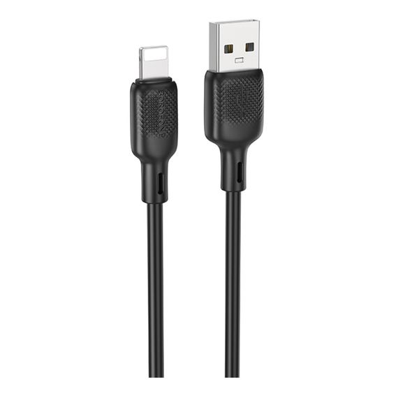 USB Borofone BX113 Silicone Lightning 2.4A 3m