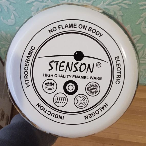 Чайник-емаль зі свистком Stenson MH-3592 2.2 л | Зображення 1