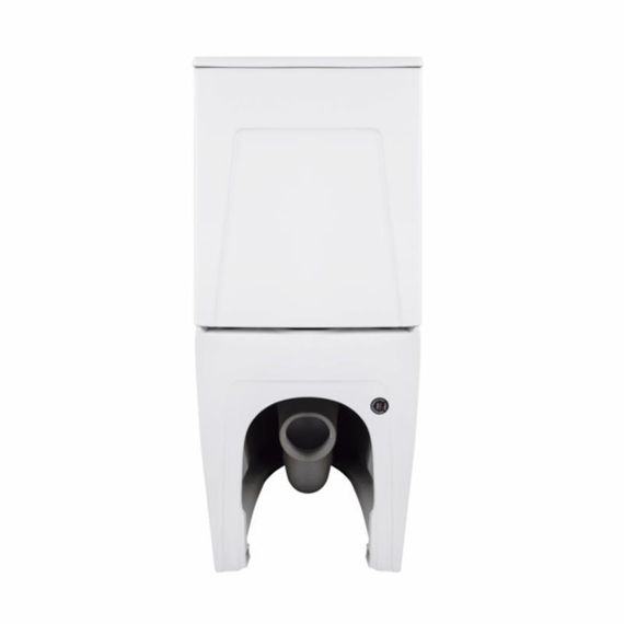 Унитаз напольный Qtap Robin New Ultra Quiet безободковый с сиденьем Soft-close WHITE QT13226083AW | Зображення 6
