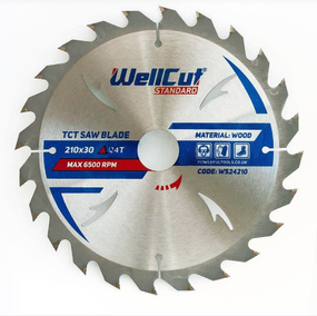 Диск пиляльний d210мм*30мм 24T WellCut NovoAbrasive