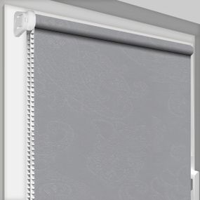 Рулонная штора Rolets Арабеска 1-2082-350 35x170 см открытого типа Серебристая