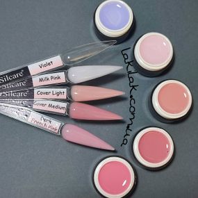 Набор гелей для наращивания ногтей Польша №2 по 5мл (5шт)