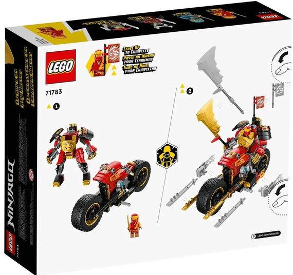 Конструктор LEGO Ninjago Робот-вершник Кая EVO (71783) | Зображення 7