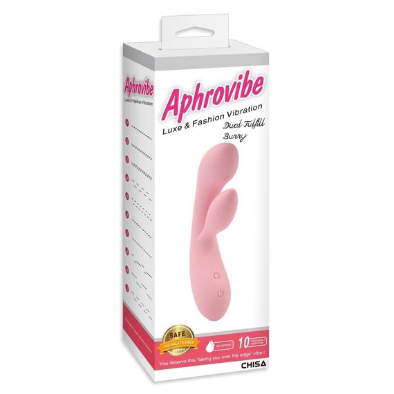 Вібратор-кролик для стимуляції точки G Chisa, рожевий Sex Aura | Зображення 7