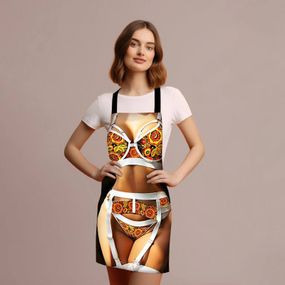 Фартух 3D Блискуча Кулінарка 3795 16535 80х60х24 см