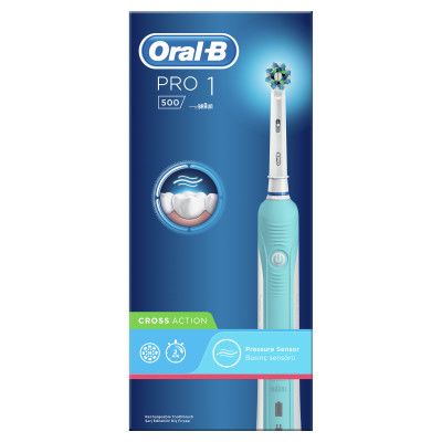 Электрическая зубная щетка Oral-B Cross Action (PRO 500) - Топ Продаж! | Зображення 1