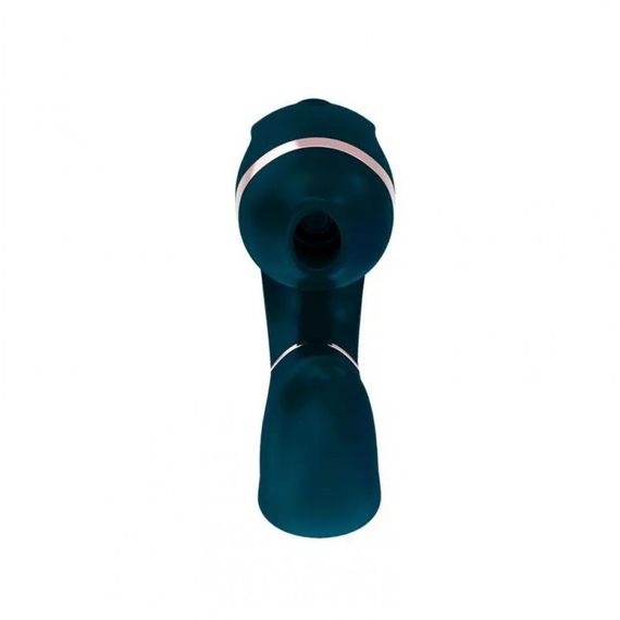 Вакуумный стимулятор клитора и точки G Adrien Lastic My-G из силикона, зеленый sexstyle | Зображення 3