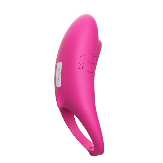 Віброкільце на пеніс Shark rose red Sex Aura | Зображення 2