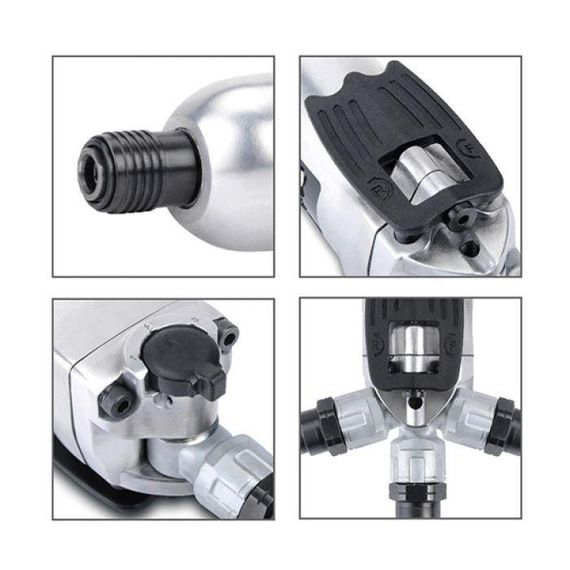 Шуруповерт пневматический 1/4" Mini Butterfly TOPTUL KSAU0808 | Зображення 1