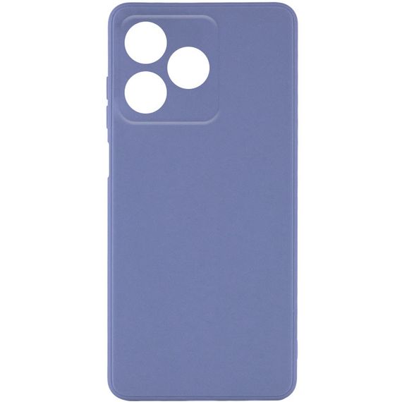 Силиконовый чехол Candy Full Camera для Realme C53 Голубой / Mist blue